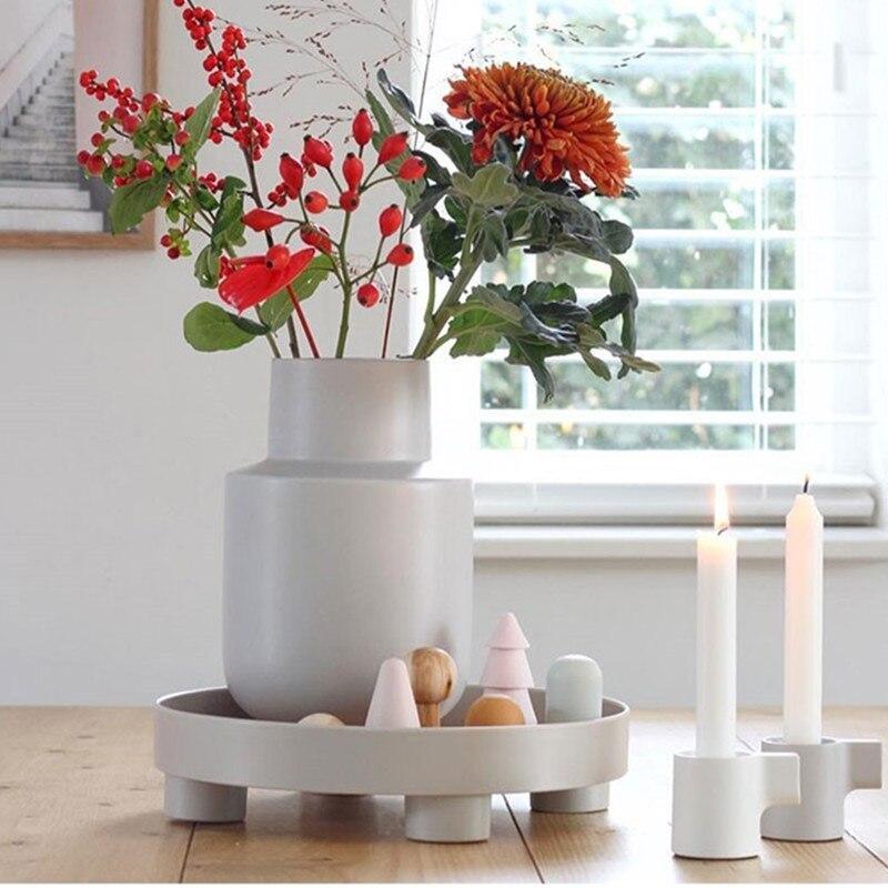 Elegant Wooden Serving Tray for Home Decor and Entertaining