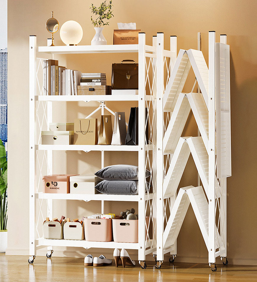 Joybos™ - Heavy Duty Foldable Metal Organizer Shelves with Wheels