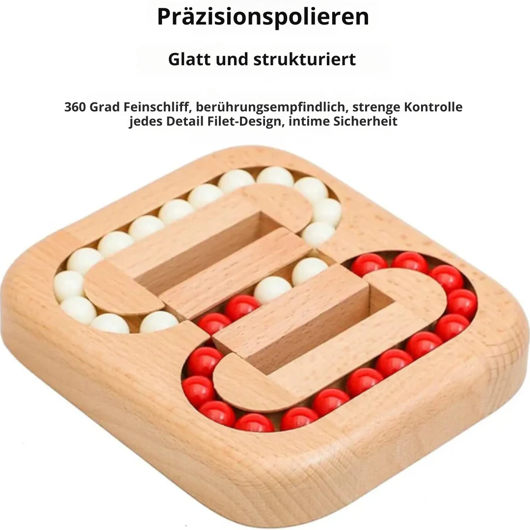 Rotatable Wooden Puzzle Toy for Focus and Stress Relief