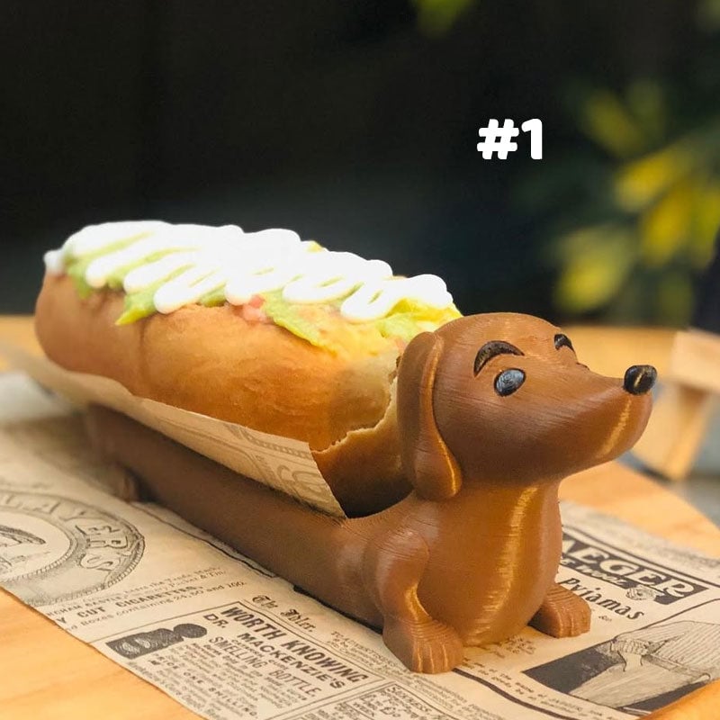 Cute Dachshund Dog Decorative Serving Tray