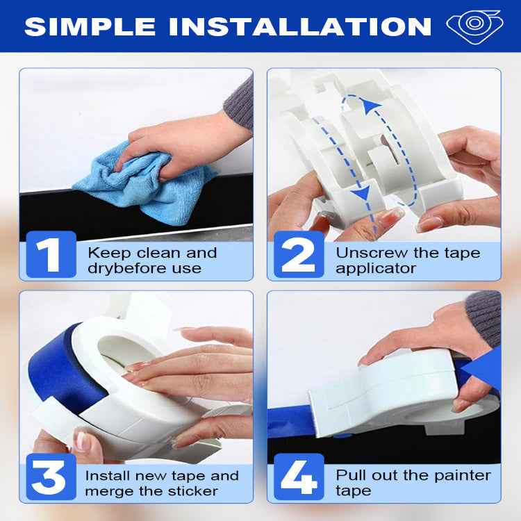 EdgeEase™ - Seam Tape for Clean, Effortless Paint Lines