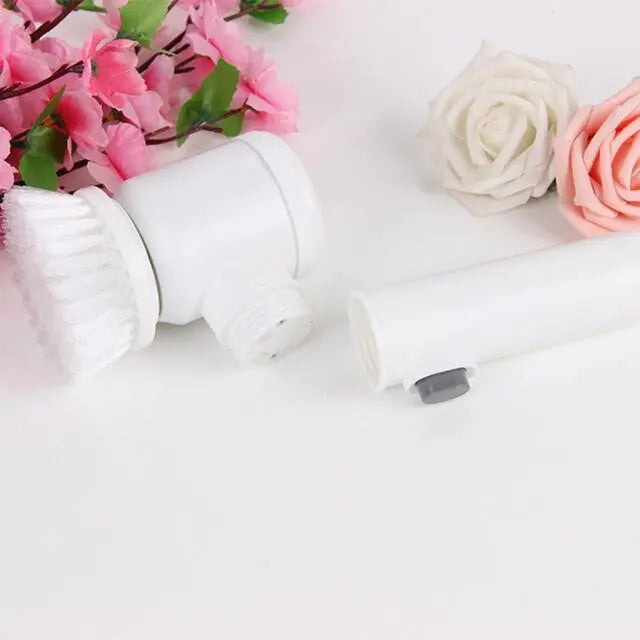 5-in-1 Electric Multi-Surface Cleaning Brush