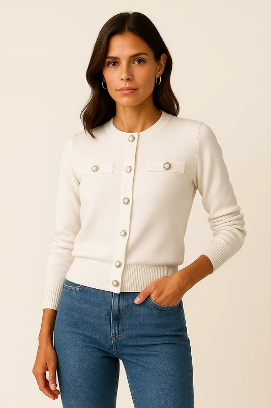 Modern Cozy Long-Sleeve Cardigan
