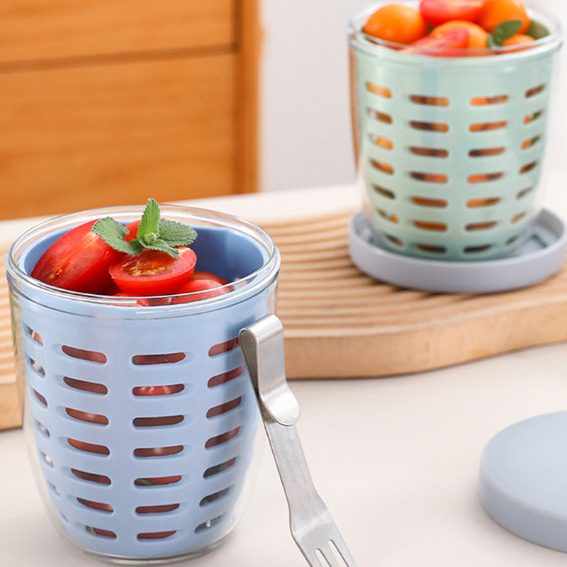 Portable Snack Container for Fresh On-the-Go Snacks