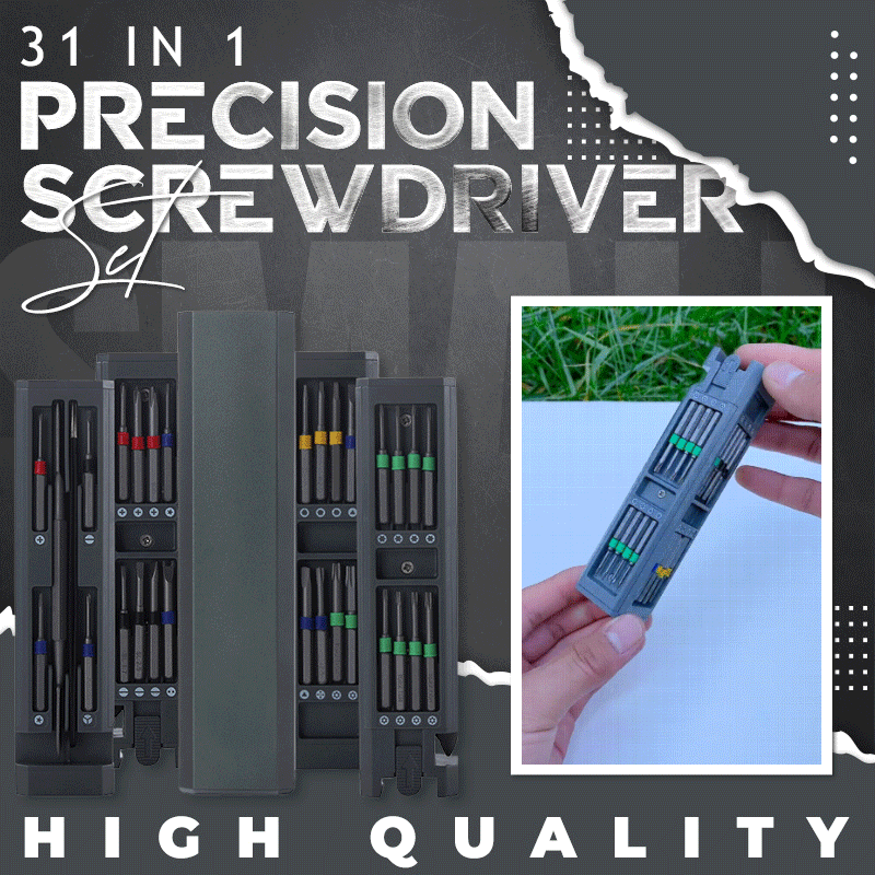 ToolNest™ - 31-in-1 Precision Screwdriver Kit for DIY Repairs