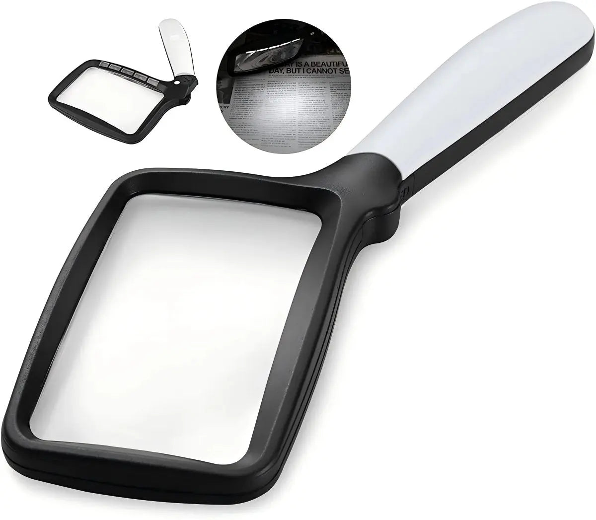 ClarityLite™ - LED Handheld Magnifier for Easy Reading
