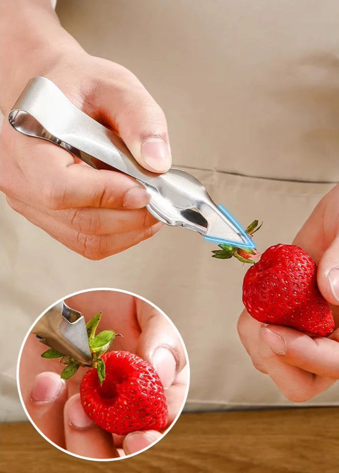 Multi-Functional Fruit and Vegetable Stem Remover Clip Tool