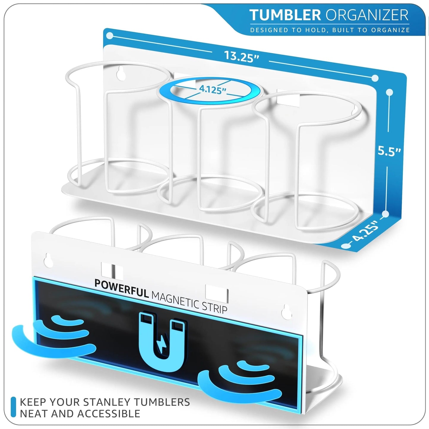 CozyNest™ - Magnetic Space-Saving Mug Holder Organizer