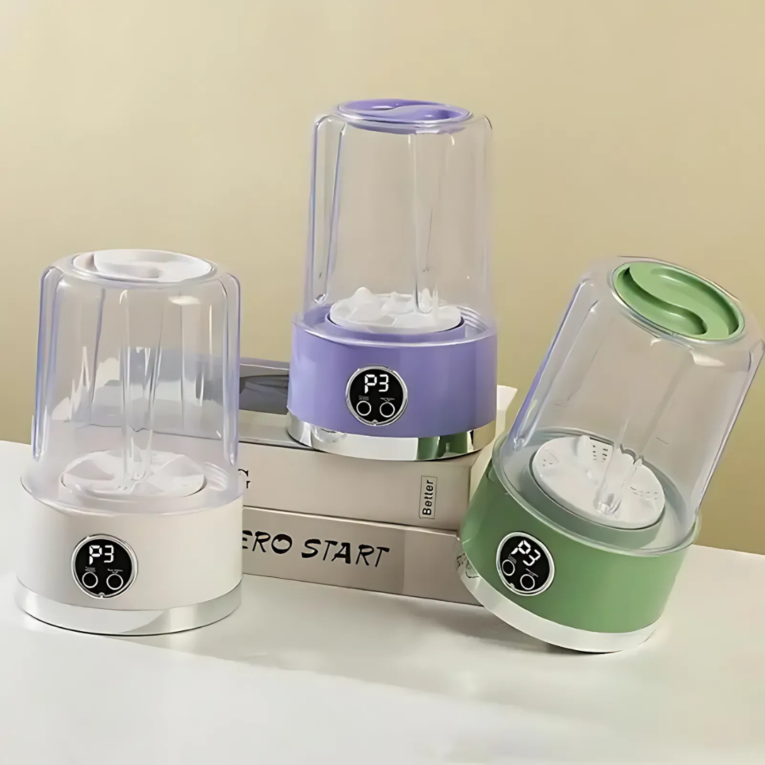 Compact Portable Mini Washing Machine for Travel and Small Spaces