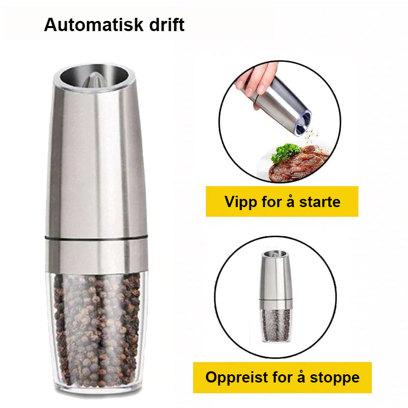 SpiceEase™ - Automatic Electric Salt & Pepper Grinder