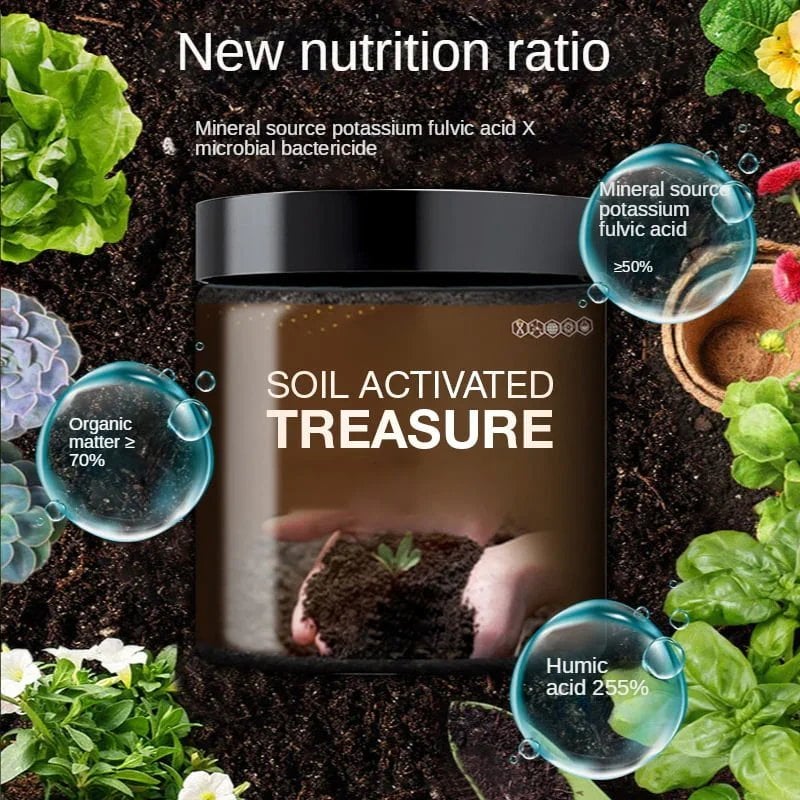 EarthGlow™ - Soil Activated Garden Treasure Enhancer