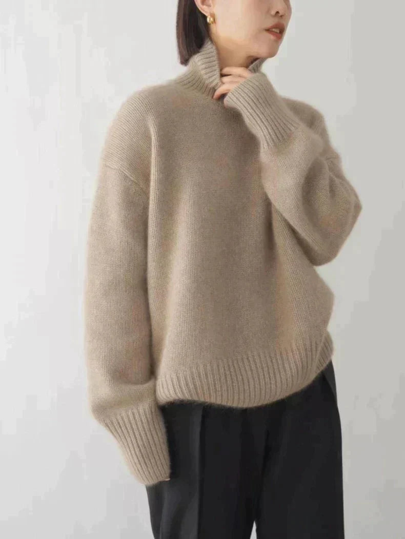 Cozy Soft Knit Turtleneck Sweater