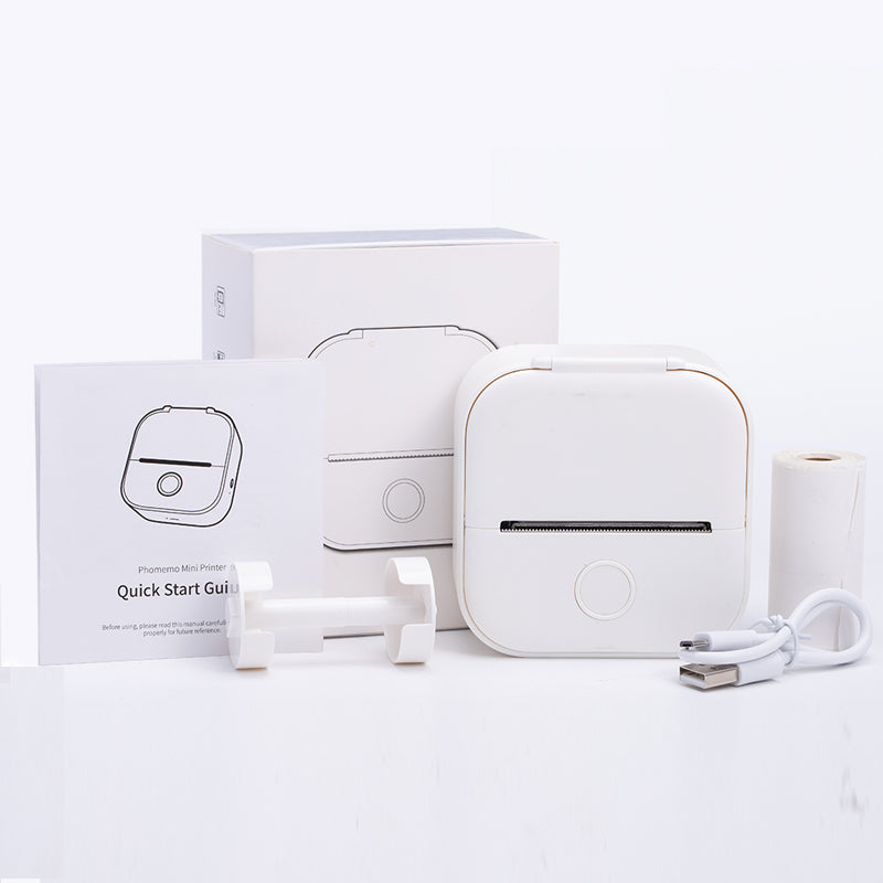 Portable Wireless Mini Photo Printer with Free Paper