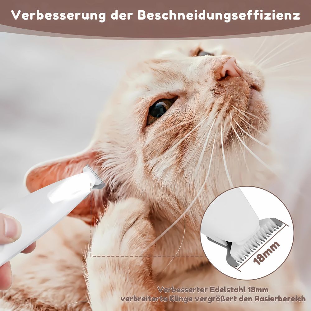 ShinePaws™ - LED Pet Grooming Clipper
