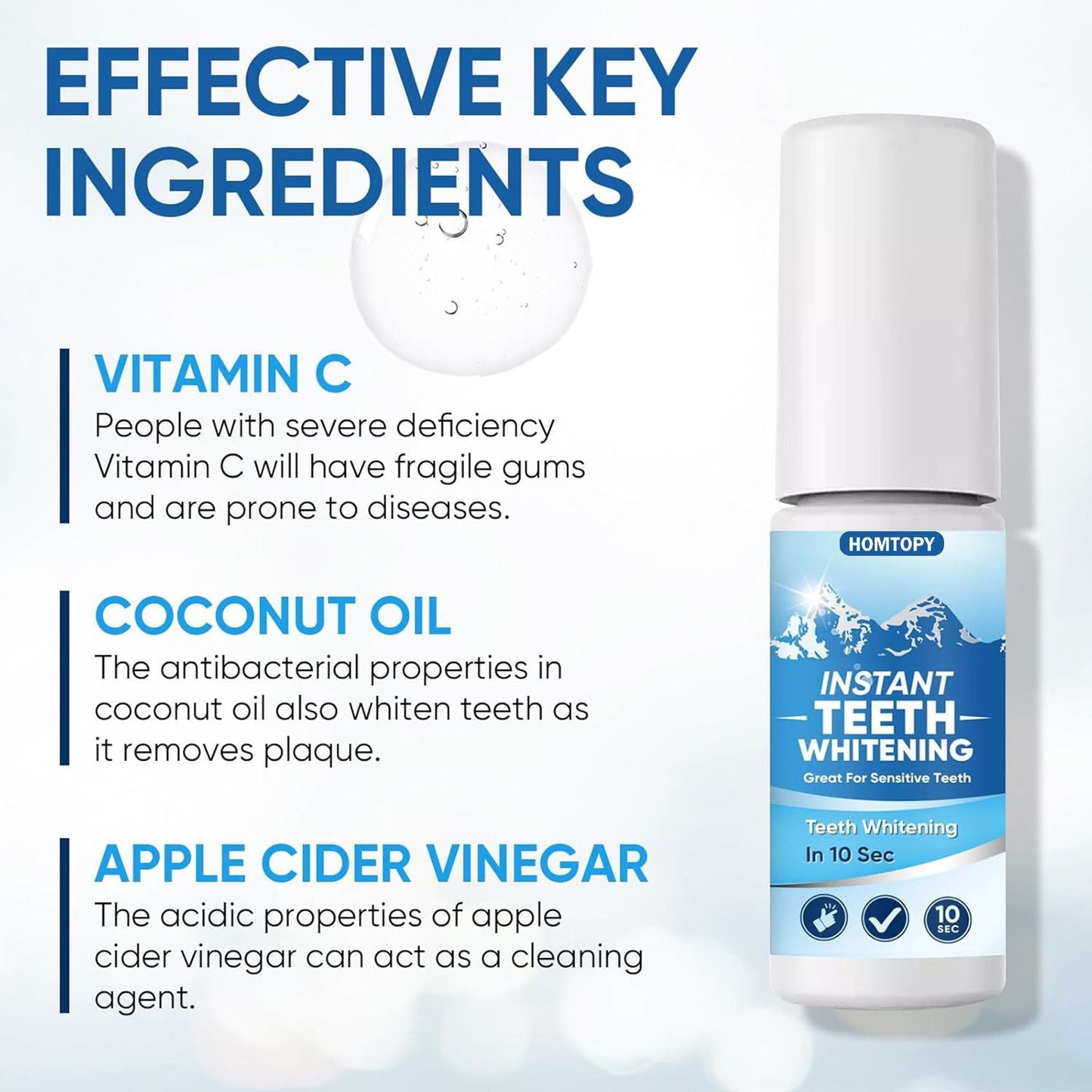BrightSmile™ - Instant Teeth Whitening Pigment for Radiant Smile