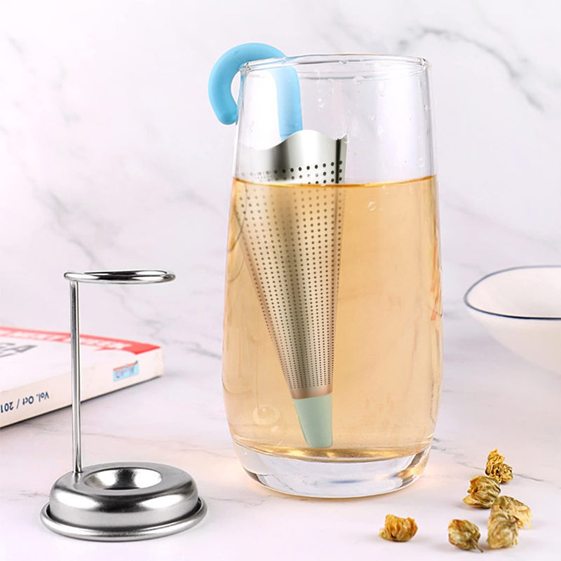 Stylish Tea Infuser with Fun Twist for Loose Leaf Tea Lovers