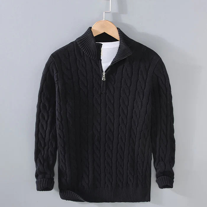 Cozy Chunky Knit Wool Sweater