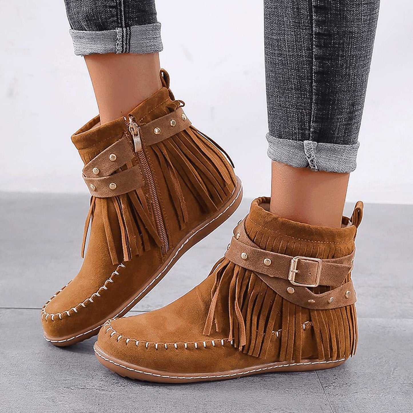 Plush-Lined Women's Ankle Boot