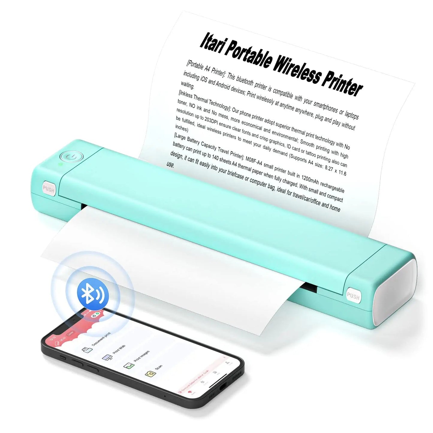PrintEase™ - Portable Thermal Receipt Printer