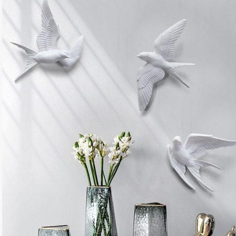 Textured Birds Eye Wall Art Decor