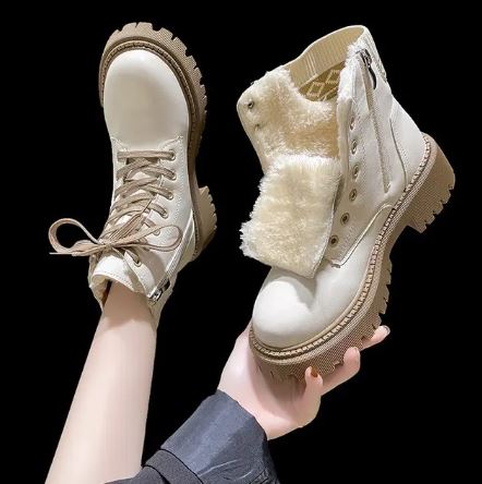 Warmova™ - Cozy Fleece-Lined Women's Ankle Boots
