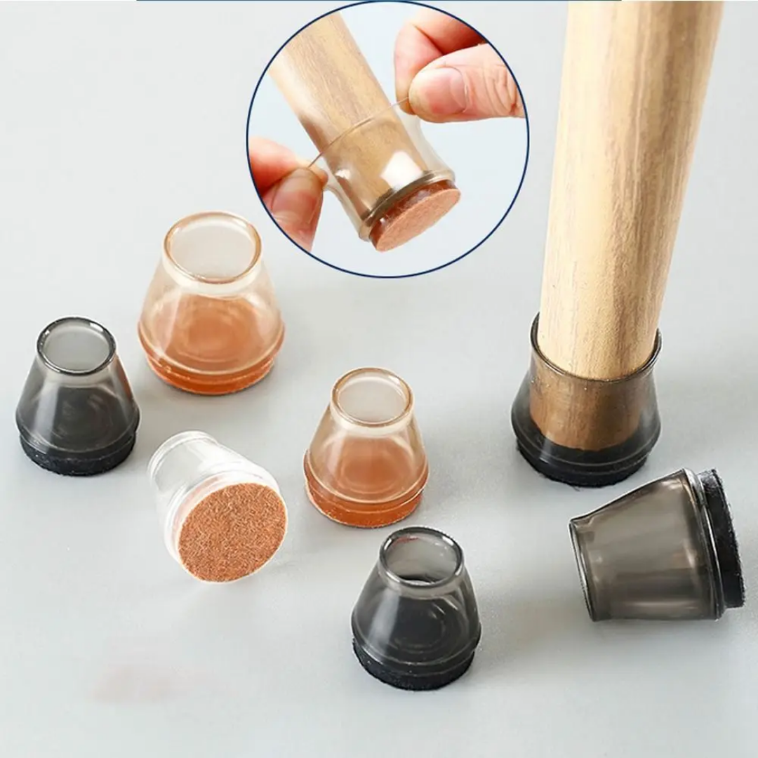 ChairGuard™ - Silicone Chair Leg Caps for Floor Protection