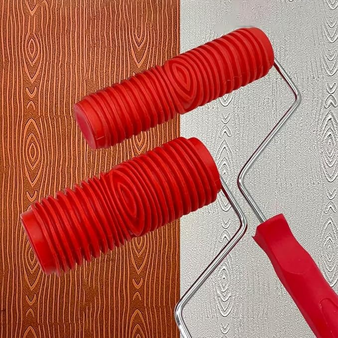 Rollique™ - Textured Wall Paint Roller for Decorative Finishes