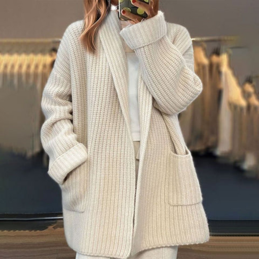 Cozy Wool Blend Cardigan for Women