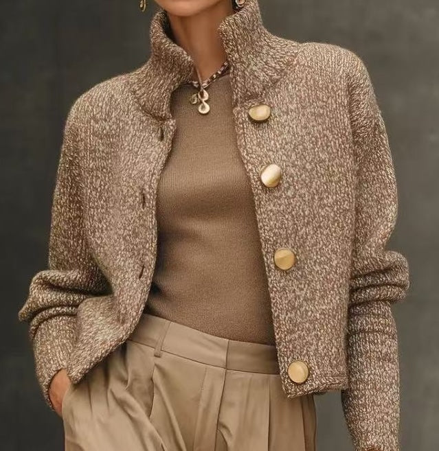Tailored Wool Blend Jacket