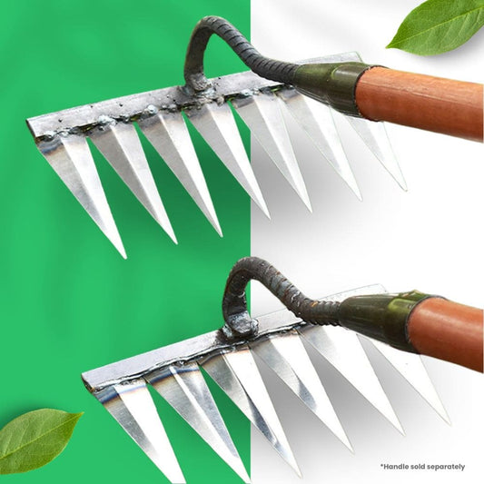 IronRake™ - Heavy-Duty Garden Weeding Rake