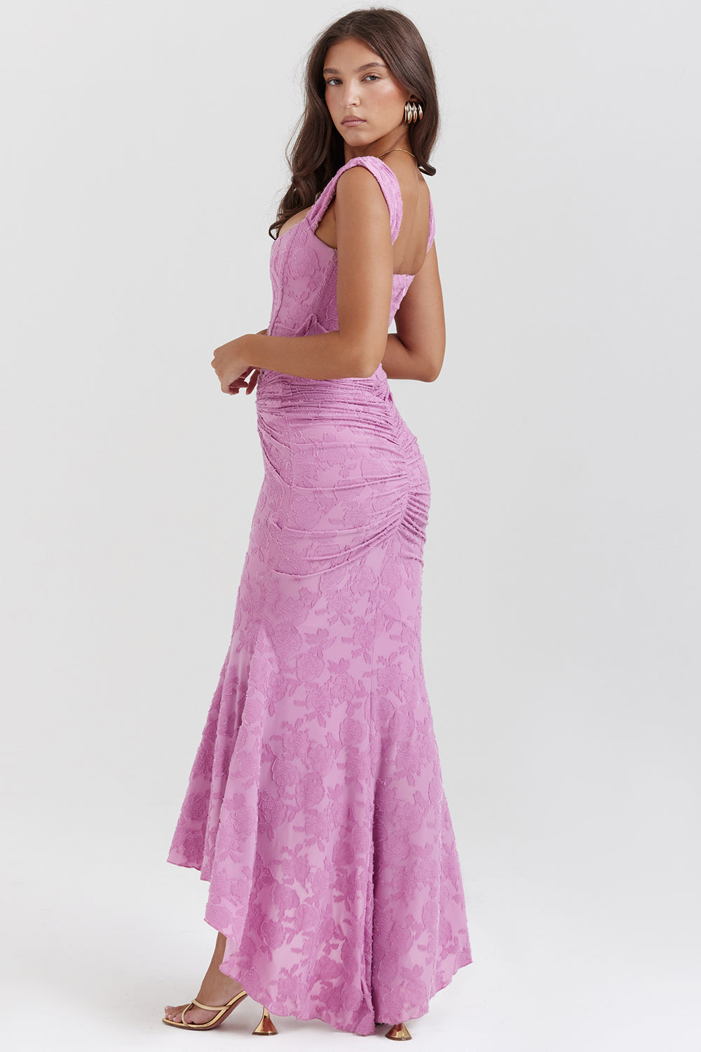 Flowy Curve-Enhancing Waist Dress