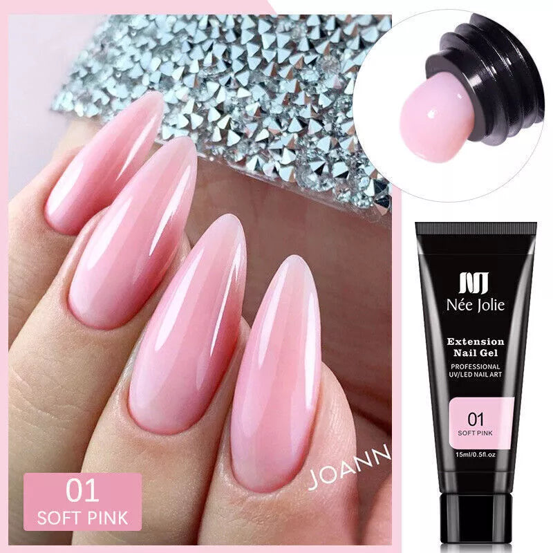 DIY Professional Polygel Nail Kit for Salon-Quality Manicures