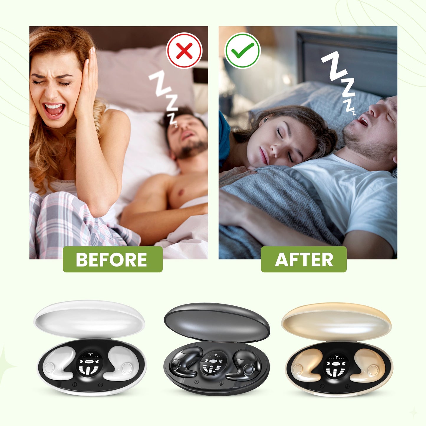 SilentNest - Sleep Through The Night Pain-Free and Undisturbed