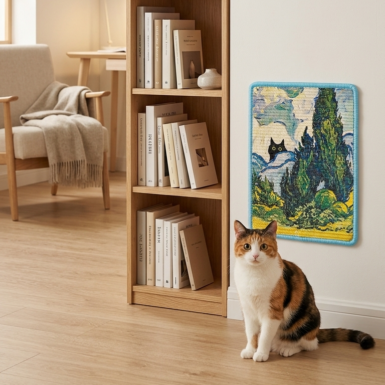 ClawGuard - Save Furniture with Space-Saving Wall-Mounted Scratcher
