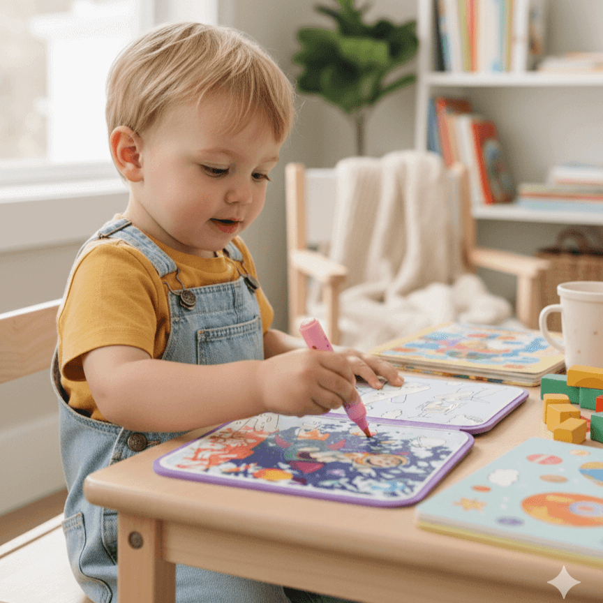 SplashJoy - Mess-Free Coloring Fun that Fades and Repeats