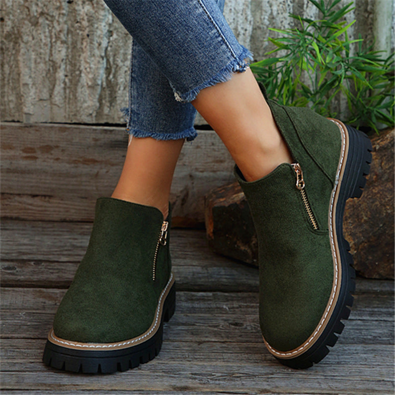 Chic Minimalist Ankle Boots for Women
