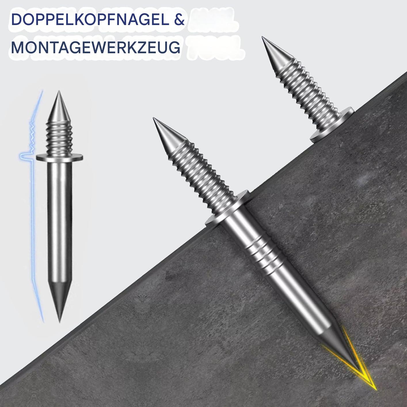 Double Head Base Pin™ - Easy Wire Fastening for Quick Assembly