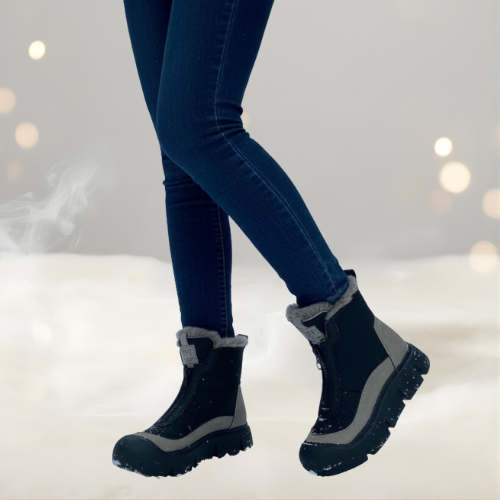WinterShield™ - Insulated Zip-Up Winter Boots