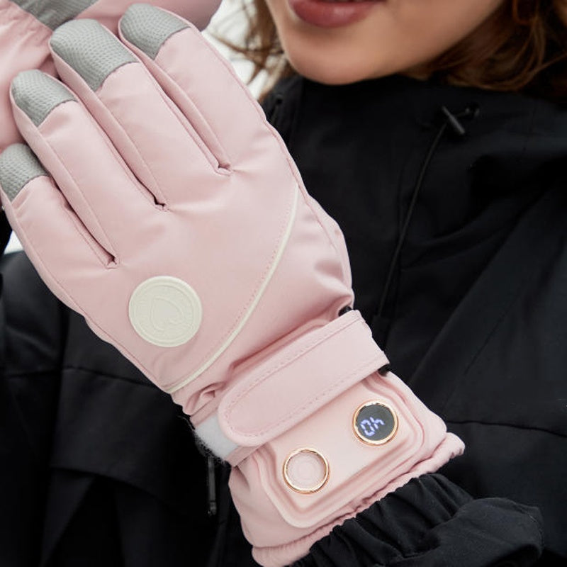 ThermoGrip™ - Windproof Electric Heated Gloves
