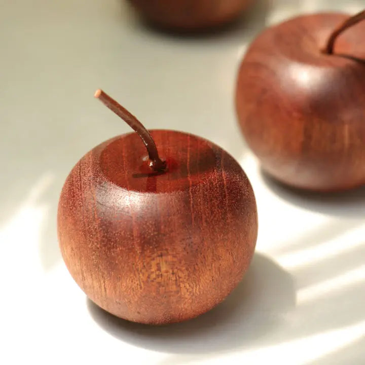 AromaApple™ - Handcrafted Wooden Essential Oil Diffuser Set