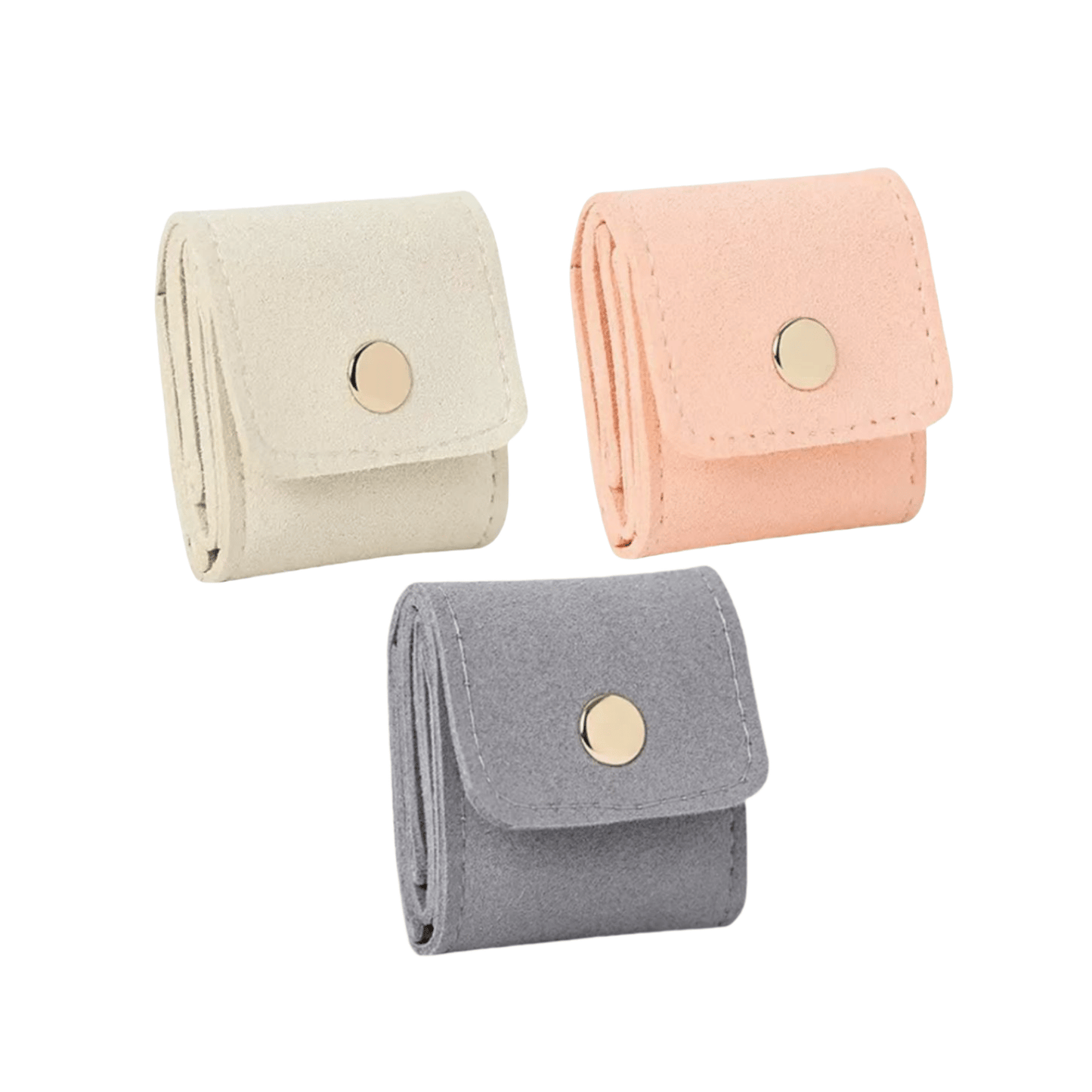 LumaLuxe™ - Compact Jewelry Bag for Tangle-Free Shine