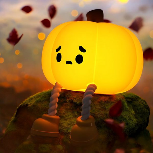 Cozy Knit Mini Pumpkin Decoration