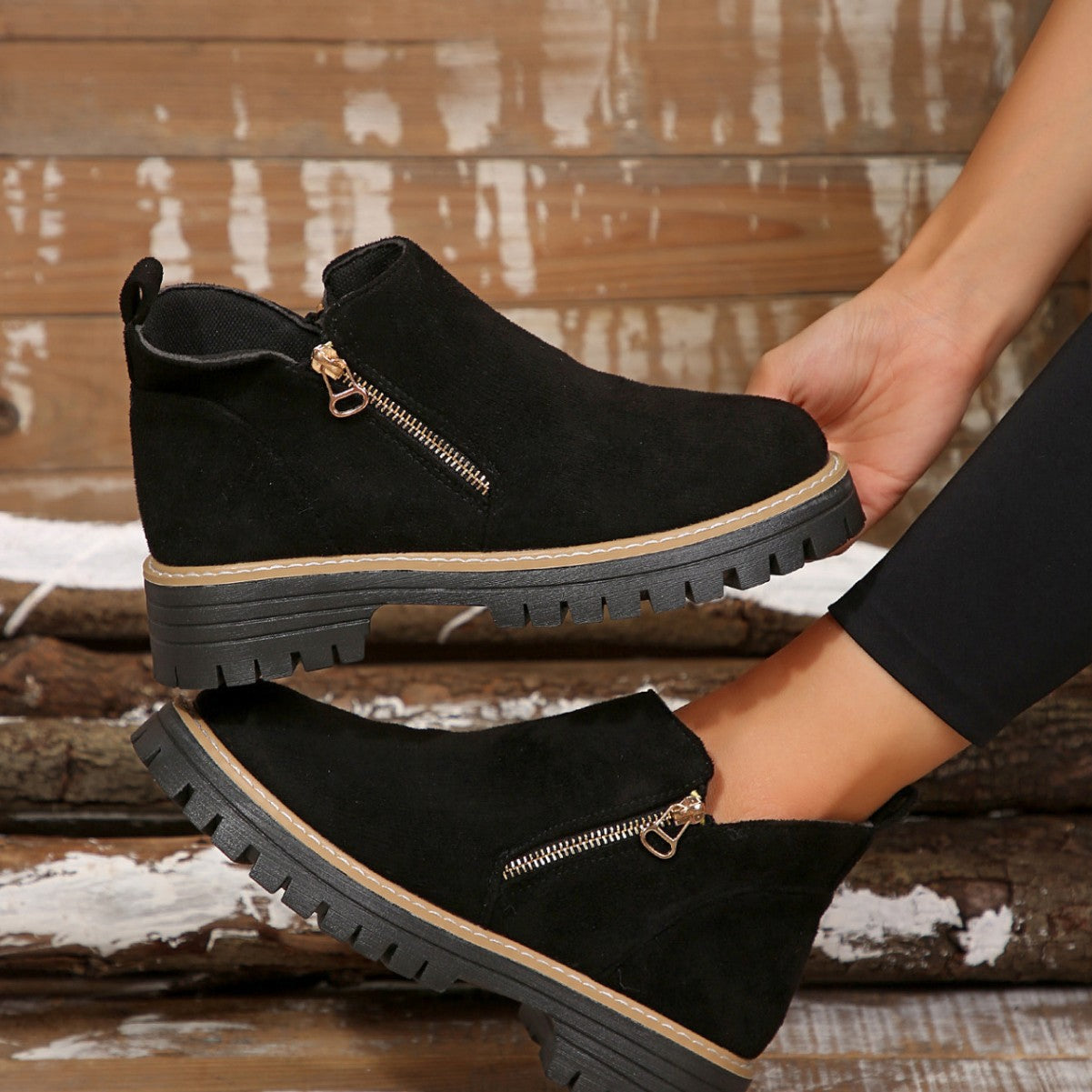 Chic Minimalist Ankle Boots for Women