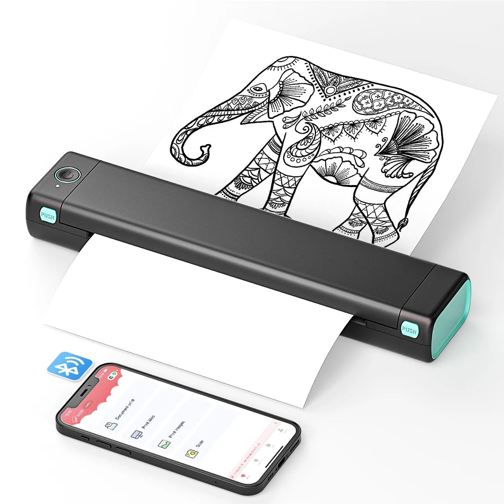PrintEase™ - Portable Thermal Receipt Printer