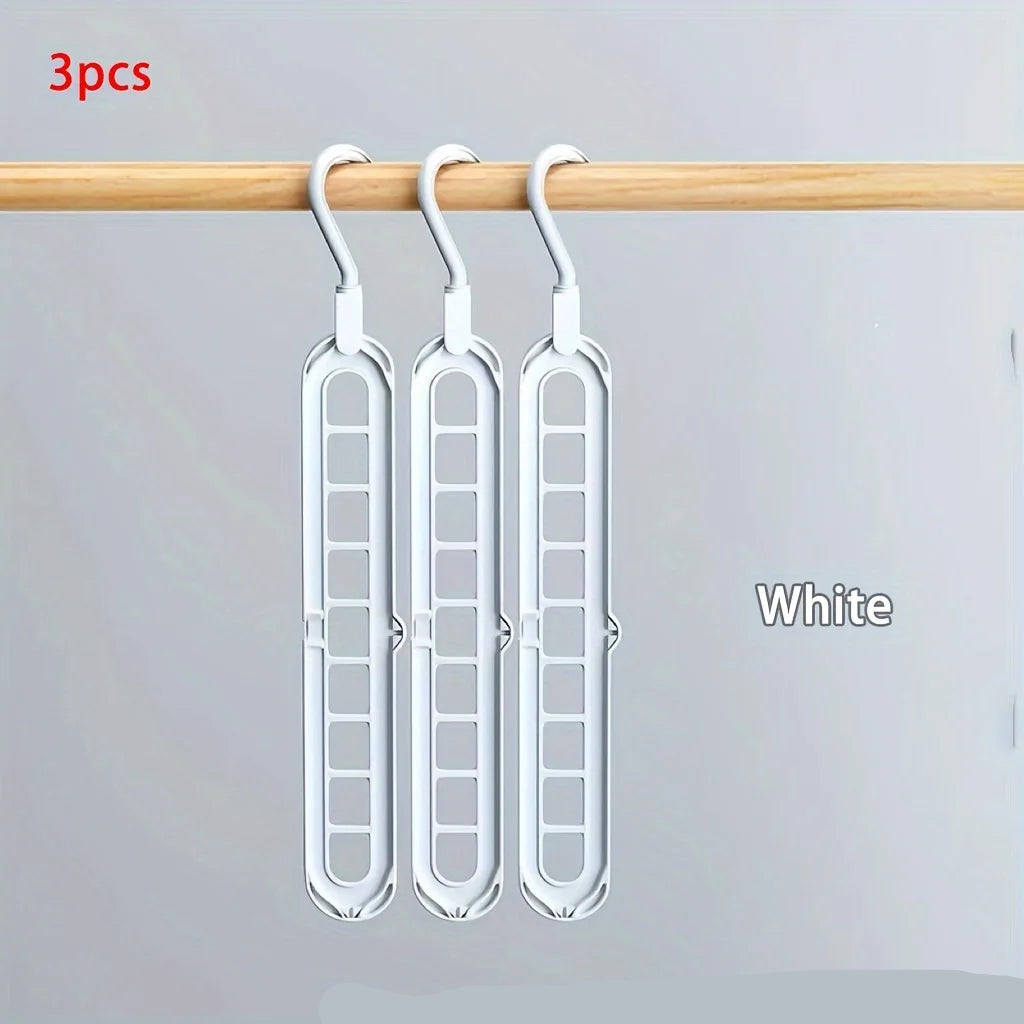 Hanglee™ - Space-Saving 9-Hole Foldable Closet Hangers
