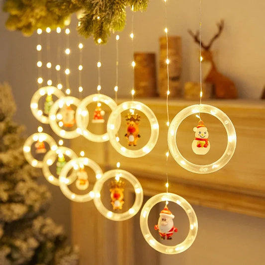 GlowJoy™ - Festive LED Christmas String Lights Decor