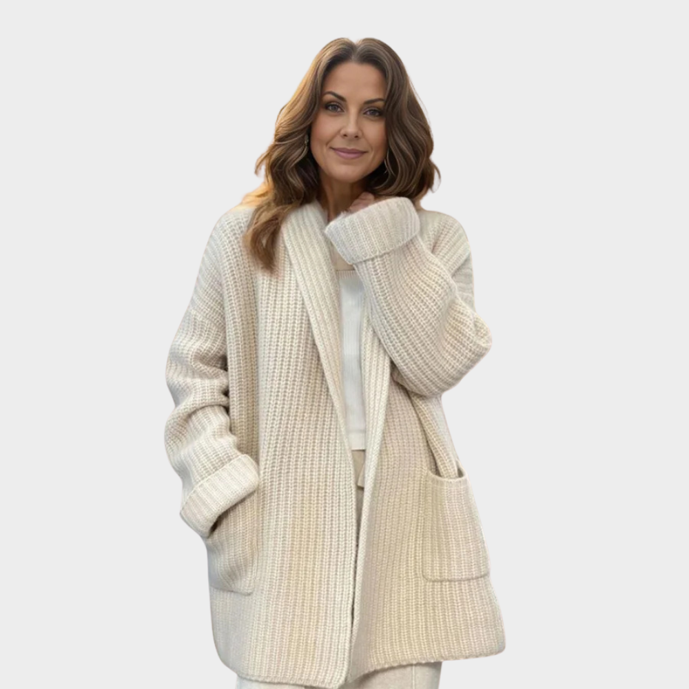 Cozy Knitted Wool Cardigan Sweater