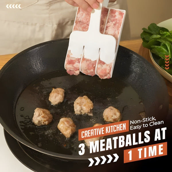MealCraft™ - Triple Meatball Maker Mold