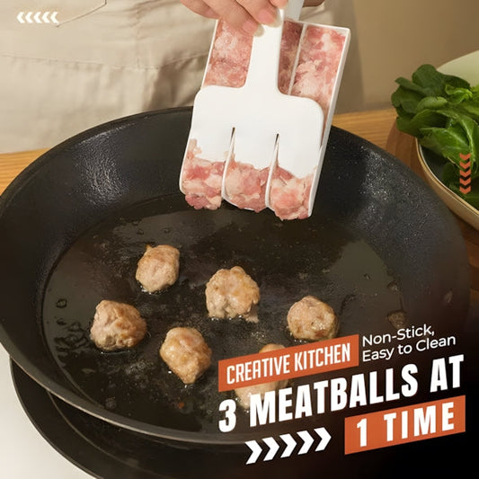 MealCraft™ - Triple Meatball Maker Mold