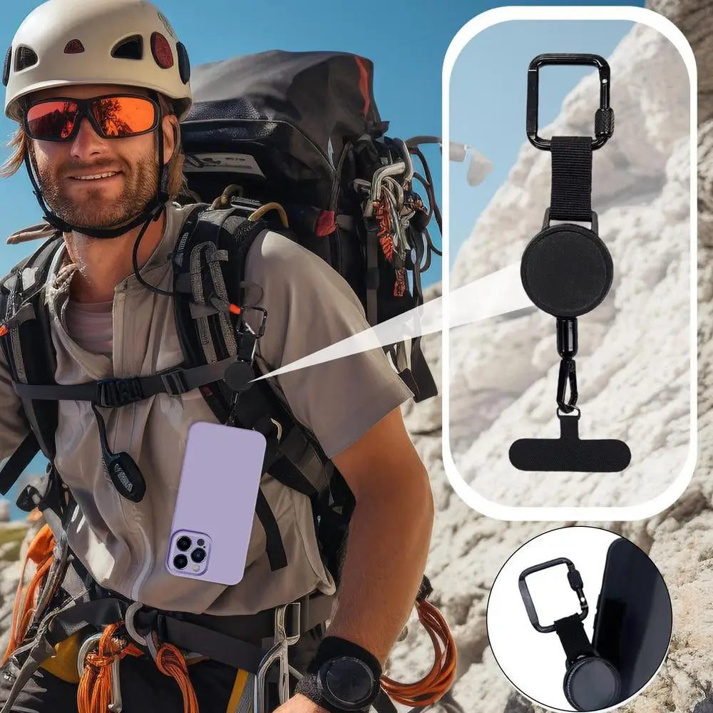 GlacierGrip™ - Extendable Anti-Theft Phone Holder